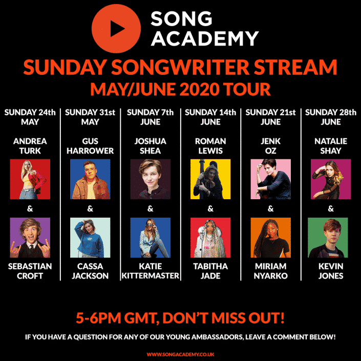 Songwriter Stream Tour