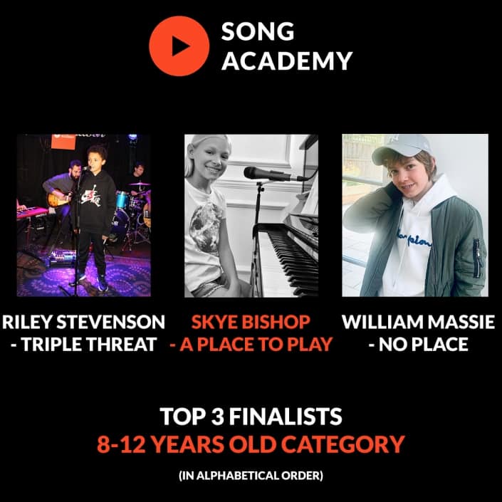 Top 3 Finalists Insta 8-12